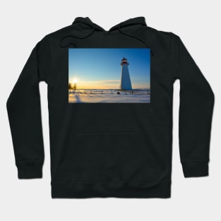 Point Prim Lighthouse Prince Edward Island Hoodie